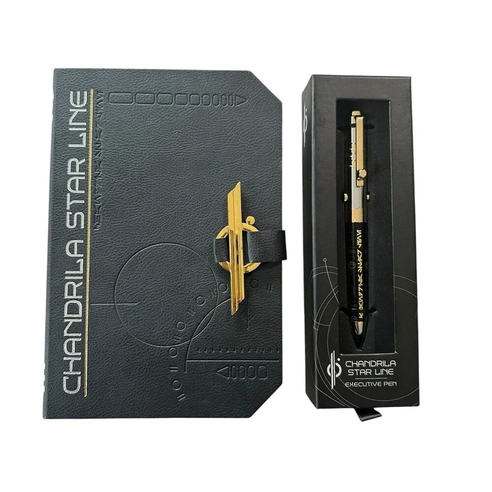 Star Wars Galactic Starcruiser Halcyon Chandrila Journal & Executive Pen